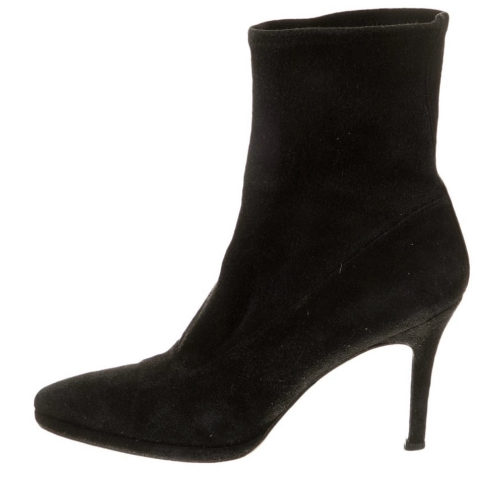 Stuart Weitzman Suede Bootie - image 1